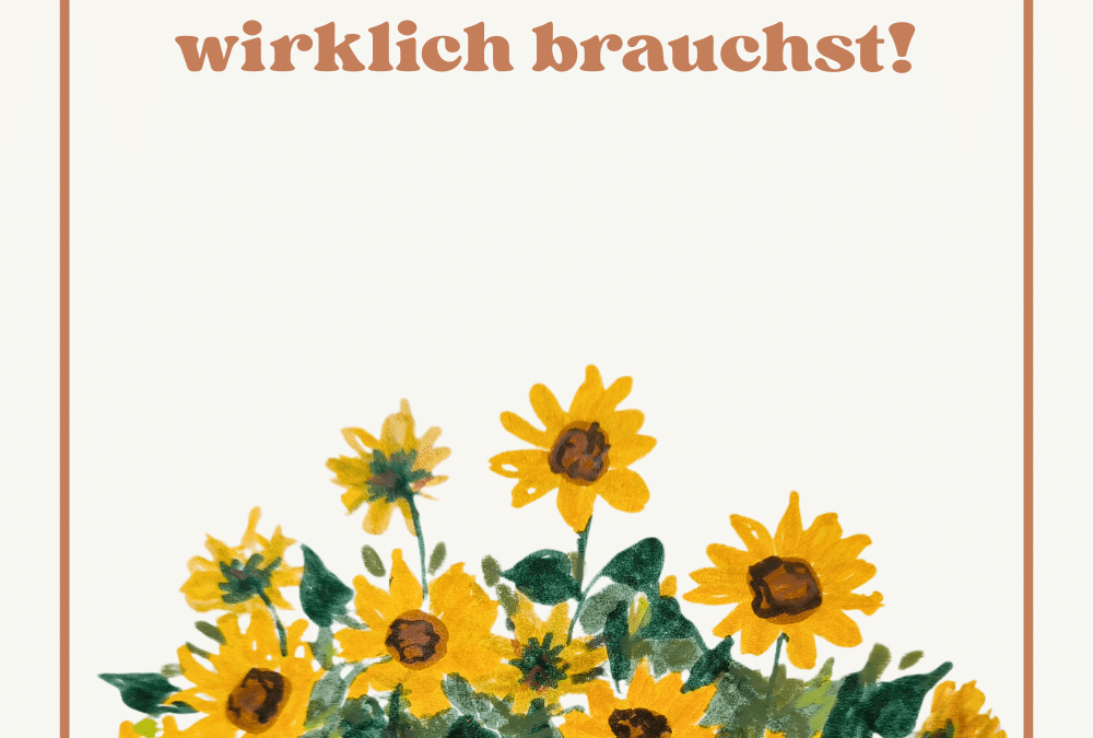 Aquarell anfangen: Die 5 Dinge, die du wirklich brauchst